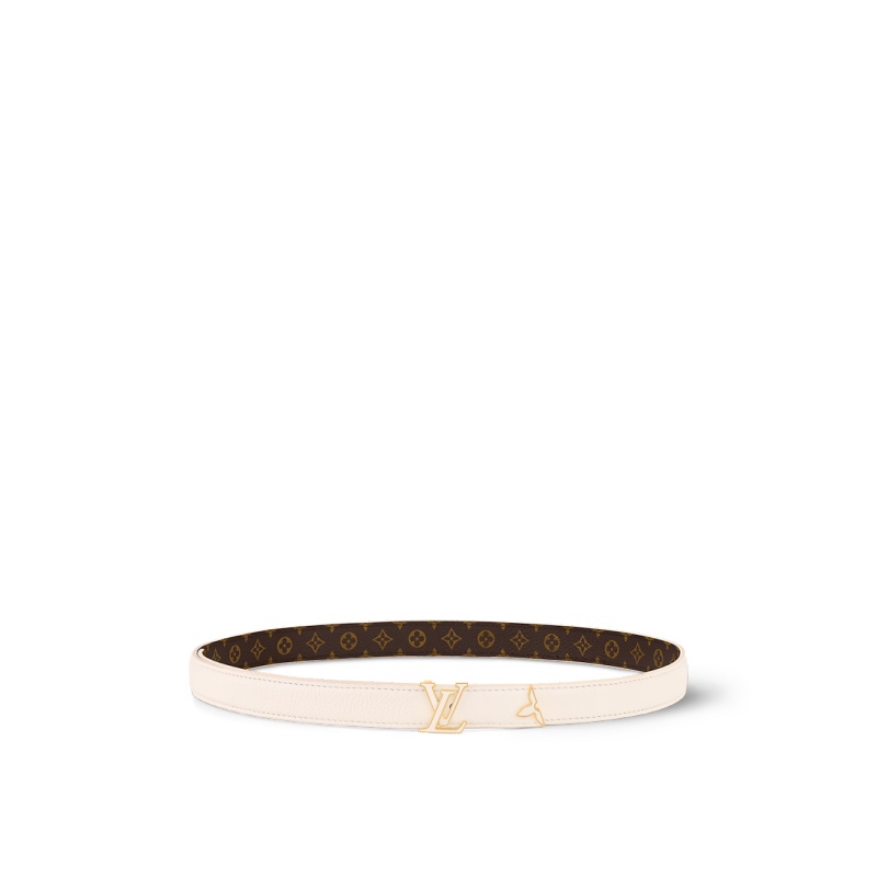 Pretty LV Enamel 20mm Reversible Belt - Image 1